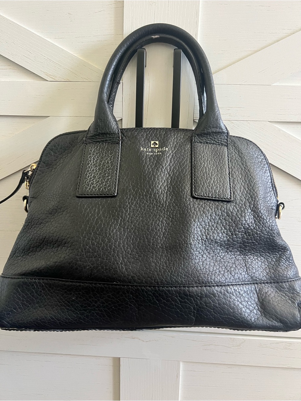 Kate Spade Southport Avenue Small Jenny Leather Satchel in